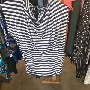 Women’s sleeveless striped top